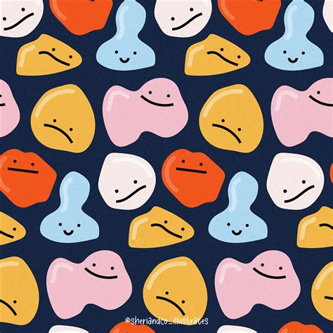 Blob Faces by Sheri & Co on Dribbble