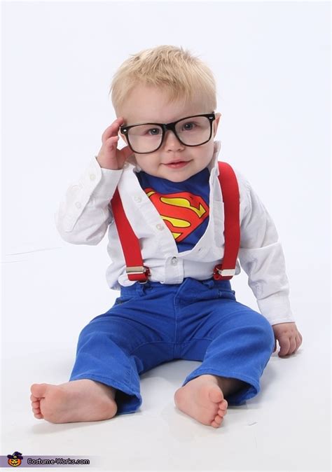 Clark Kent / Superman Baby Costume | Coolest Halloween Costumes