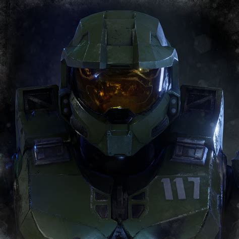 Halo: Infinite Master Chief portrait (Fan Made), Glitch5970 | Halo game ...