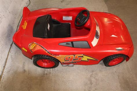 Fisher Price Power Wheels Lightning McQueen Electric Car | Property Room