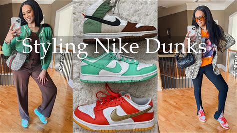 HOW TO STYLE NIKE DUNKS | NIKE DUNKS OUTFITS | STYLING NIKE DUNKS FOR ...