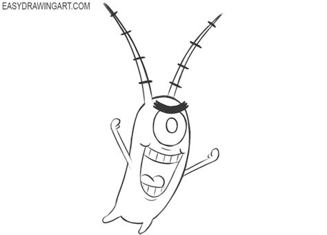 How To Draw Plankton Easy Spongebob Drawings Drawings Easy Drawings | Porn Sex Picture