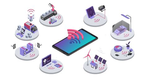 Isometric Iot Illustration With Smart Home Devices And Wireless Connectivity Vector, Control ...