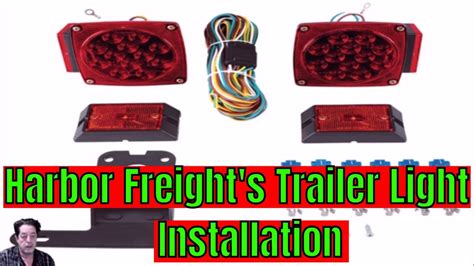 Boat Trailer Wiring Harness Kit With Lights