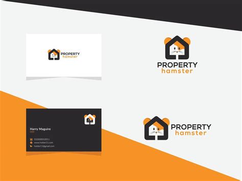 Property hamster logo design 19636052 Vector Art at Vecteezy