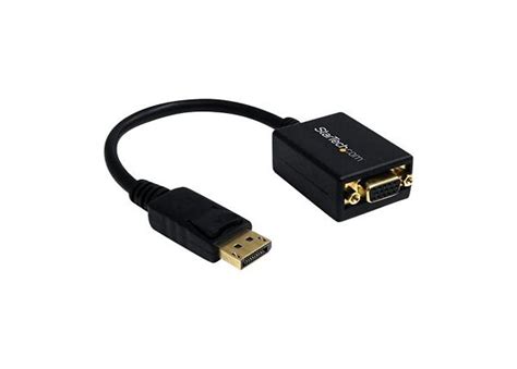 StarTech.com DisplayPort to VGA Adapter - Active DP to VGA - DP ...