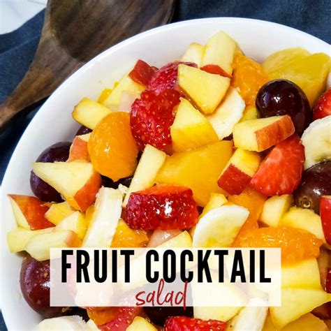 Easy Fruit Cocktail Salad | A Reinvented Mom