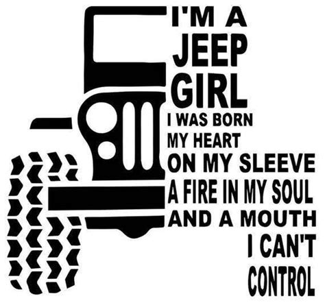 Jeep Girl decal/ vehicle decals/ mom decals/ dad decals/ funny | Etsy