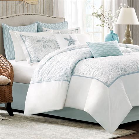 Maya Bay Embroidered Coastal Comforter Bedding | Coastal bedrooms ...