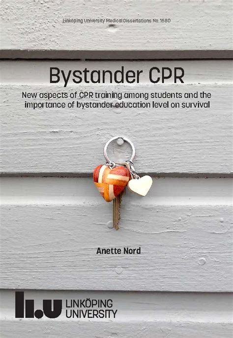 Bystander CPR : New aspects of CPR training among students and the importance of bystander ...