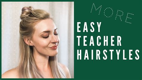 More Easy Teacher Hairstyles - YouTube