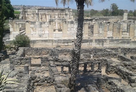 CAPERNAUM, ISRAEL - Peter's House, Synagogue, Ruins (Photos)