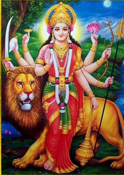 Maa Durga Ambe Mata Images for Navratri - HinduWallpaper