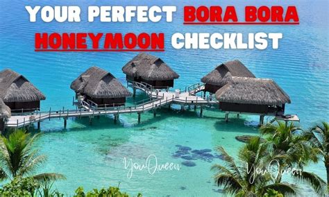 Bora Bora Honeymoon: Your Five Day Itinerary in Paradise