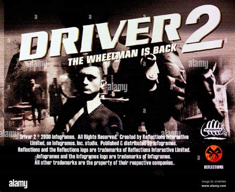 Driver 2 - Sony Playstation 1 PS1 PSX - Editorial use only Stock Photo ...