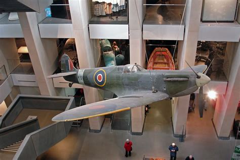 Imperial War Museum, London | A spitfire display in the main… | Flickr