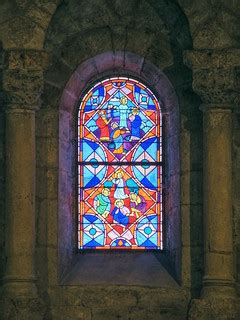 Modern glass | In the church of Saint Pierre in Nant. See wh… | Flickr