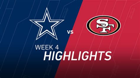 HIGHLIGHTS: Cowboys vs. 49ers