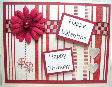 Valentine Birthday Card Happy Valentine Birthday Valentines | Etsy | Happy valentine, Valentines ...