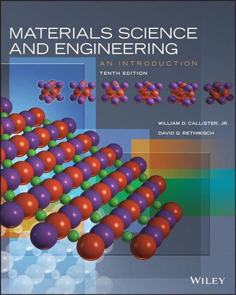 Materials Science and Engineering An Introduction 10th Edition ...