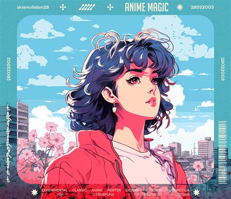 Classic Anime Style Poster :: Behance