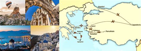 13 DAYS TURKEY GREECE PACKAGE TOUR ISTANBUL CAPPADOCIA PAMUKKALE EPHESUS ATHENS MYKONOS ...