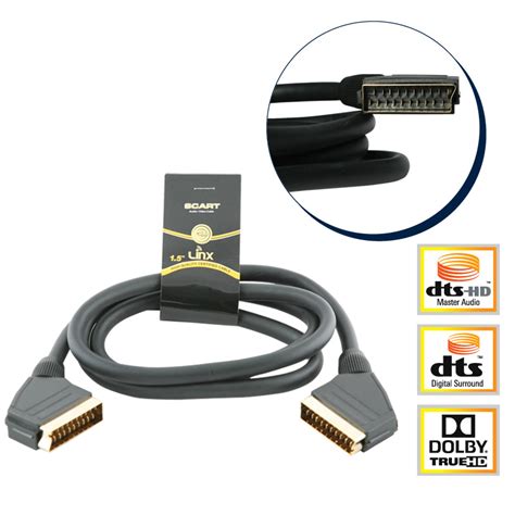 SCART Audio/Video Cable « Linx