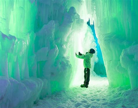 Take A Sneak Peek At the Breathtaking Ice Castles Coming To Lake