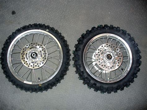 Brand New Oem Kx65 Wheels - Front And Rear