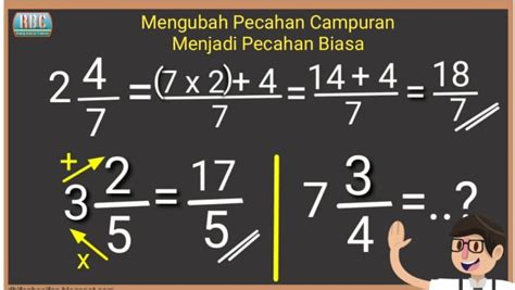 Cara Mengubah Pecahan Biasa Menjadi Pecahan Campuran 2 – NBKomputer