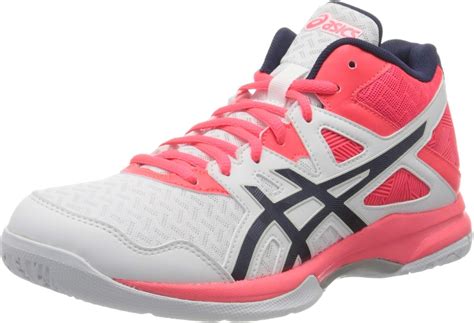 Amazon.com | Asics Women's Gel-Task Mt 2 Volleyball Shoes, White (White 1072a037-101) | Volleyball