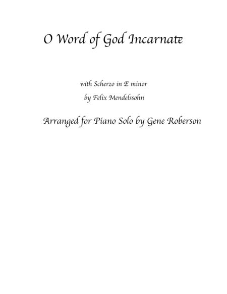 O Word of God Incarnate - Dedicated to 9/11 (arr. Gene Roberson) by ...