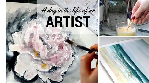 A Day In The Life - ARTIST | Katie Jobling Art | Watercolor lessons, Painting tutorial, Painting ...