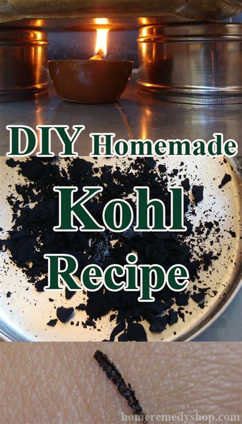 Homemade Kohl Recipe | Kohl recipe, Diy beauty treatments, Homemade ...