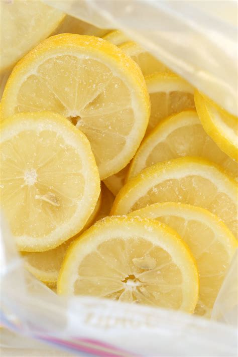 Alkalizing Frozen Lemon Slices - The Harvest Kitchen