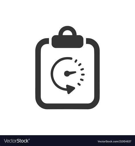 Time schedule icon Royalty Free Vector Image - VectorStock