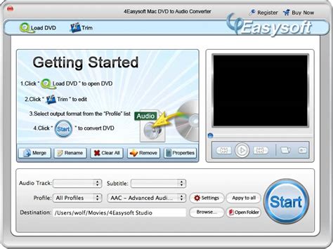 4Easysoft Mac DVD to Audio Converter, best DVD to Audio Converter for ...