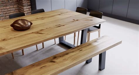 Large Oak Dining Table | Made in the UK | Abacus Tables