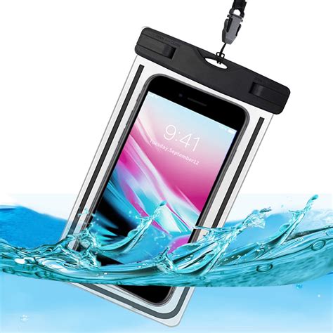 Universal Waterproof Case, Waterproof Phone Pouch Dry Bag IPX8 Luminou ...