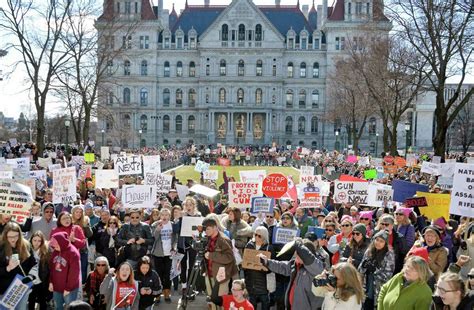 Students lead Albany protest against gun violence in solidarity with ...