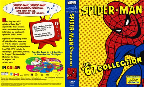 Spider-Man - the 67 Collection R1 DVD Cover - DVDcover.Com