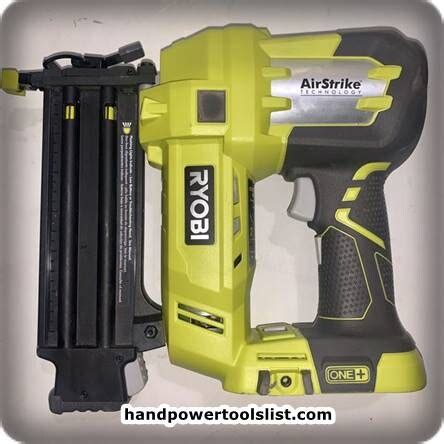 Ryobi Brad Nailer Cordless Review and Manual