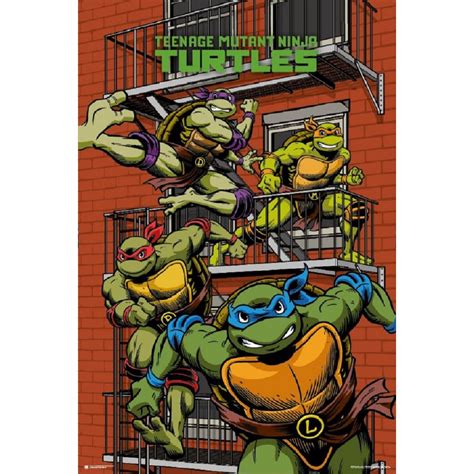 Teenage Mutant Ninja Turtles: Balcony poster | BIG W