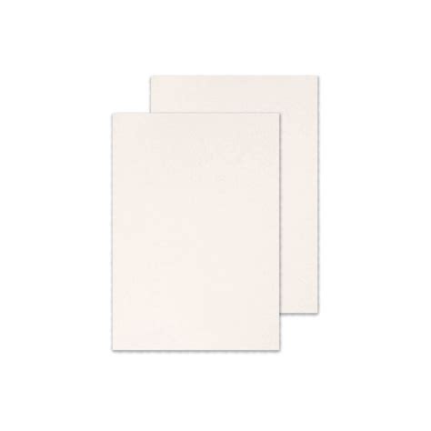 Q-Connect A4 White Leathergrain Comb Binder Cover (Pack of 100) - KF00502