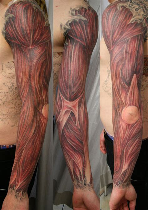 Muscle Armsleeve TaT 1 by 2Face-Tattoo on DeviantArt