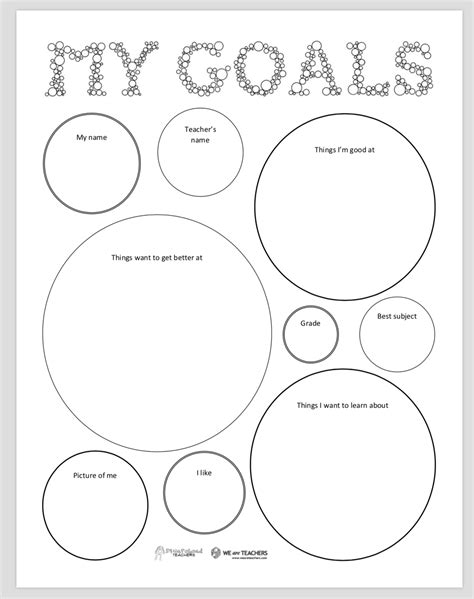 Help Students Set Goals This Year With This Free & Easy Activity ...