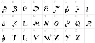 Image result for calligraphy fonts music | Fonts alphabet, Lettering design, Lettering styles