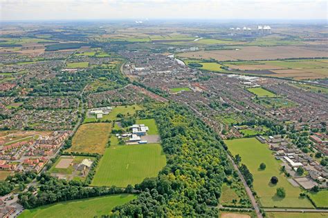 Discover Gainsborough | Aerial photograph of Gainsborough