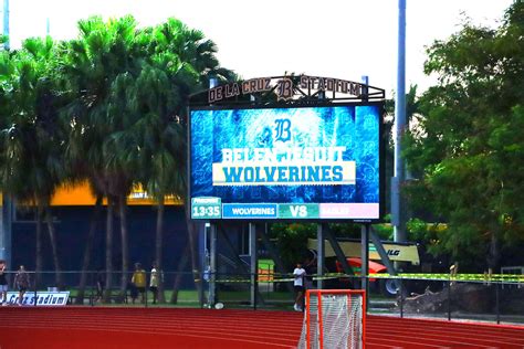 Belen Jesuit Preparatory School - Digital Scoreboards