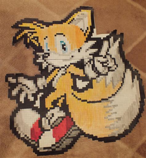 Classic Tails Bead Pattern Minecraft Pixel Art Ideas Jeux Pixel Art | My XXX Hot Girl